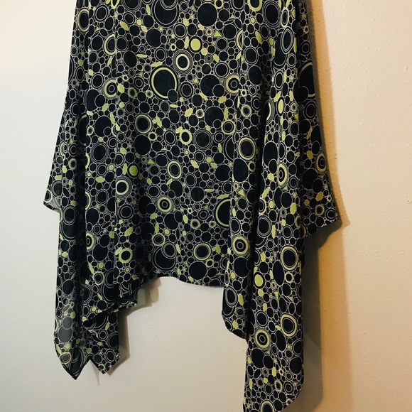 Kimono Style Blouse - 18 / 20 Lane Bryant Circles - Picture 3 of 4